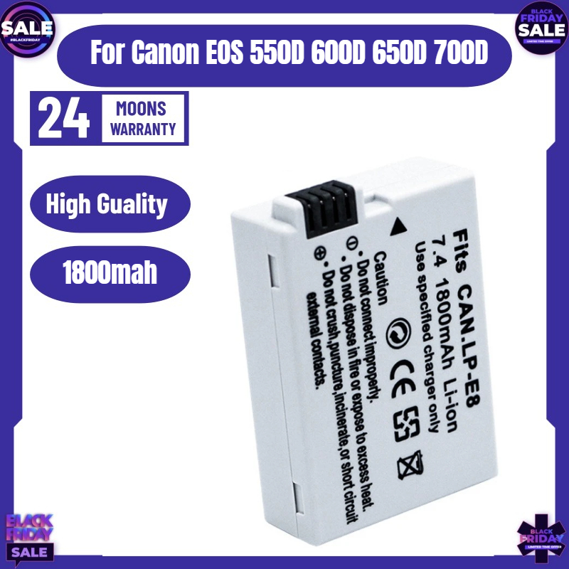 Drone Camera - Baterai Kamera LP-E8 Baru untuk Canon