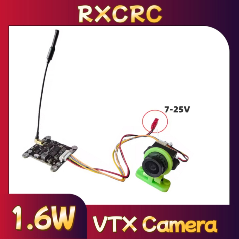 Modul RXCRC 5.8G 48CH 1.6W VTX - Drone Receiver ulasan dan harga