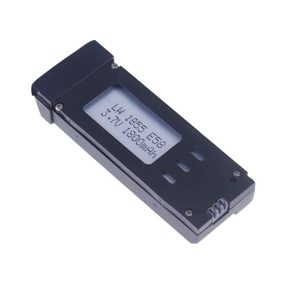 Drone RC 3.7V 1800mAh baterai  - Eachine Drone E58 ulasan dan harga